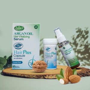 Argan Oil Hair Vitalizing Serum & Hair Plus Capsule